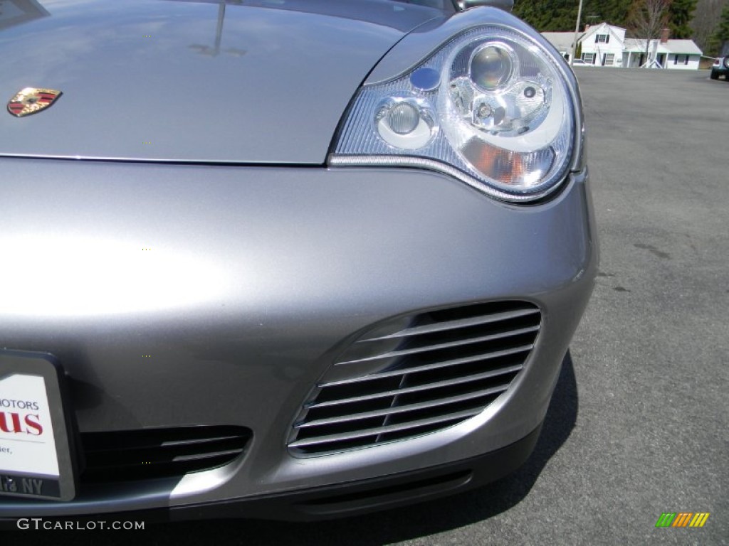 2004 911 Carrera 40th Anniversary Edition Coupe - GT Silver Metallic / Natural Leather Grey photo #14