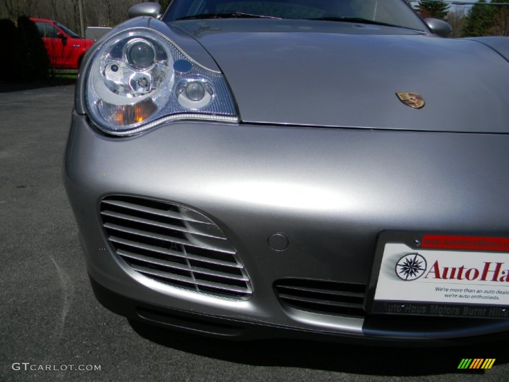 2004 911 Carrera 40th Anniversary Edition Coupe - GT Silver Metallic / Natural Leather Grey photo #15