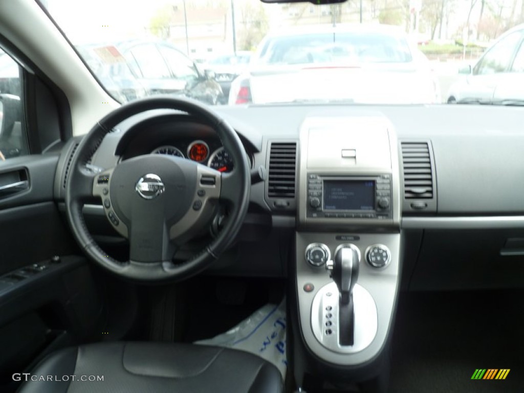 2012 Sentra 2.0 SL - Aspen White / Charcoal photo #9