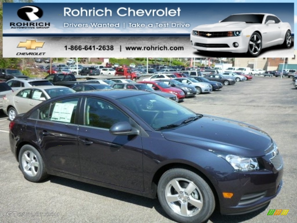 2013 Cruze LT - Blue Ray Metallic / Jet Black photo #1