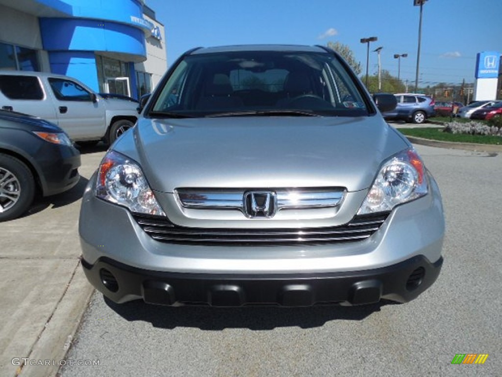 2009 CR-V EX 4WD - Alabaster Silver Metallic / Gray photo #6