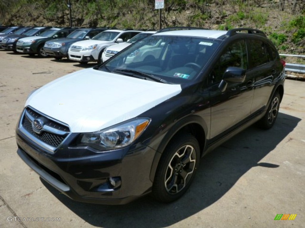 2013 XV Crosstrek 2.0 Premium - Dark Gray Metallic / Black photo #8