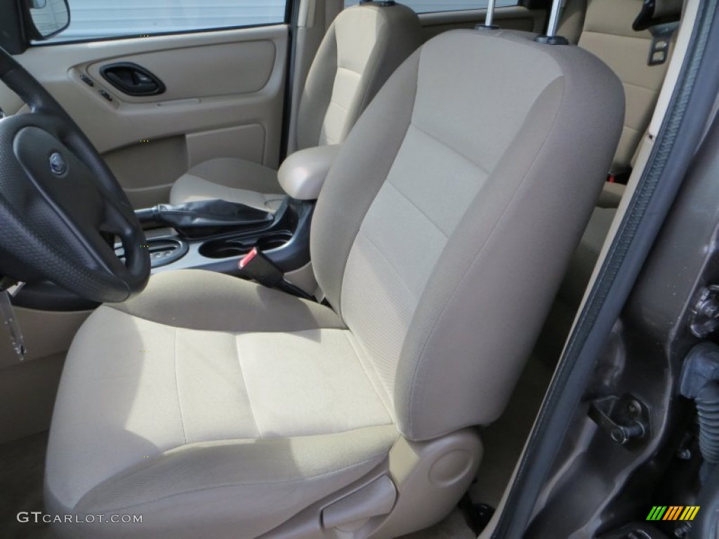 2007 Escape XLS - Dark Stone Metallic / Medium/Dark Pebble photo #34