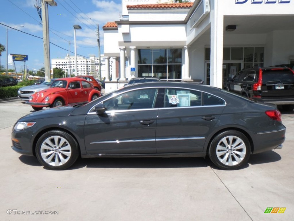 2012 CC Sport - Urano Gray Metallic / Black photo #2
