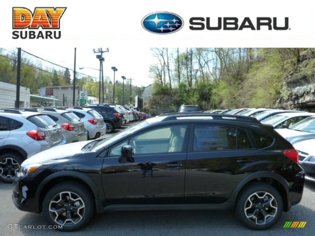 2013 XV Crosstrek 2.0 Limited - Crystal Black Silica / Ivory photo #1