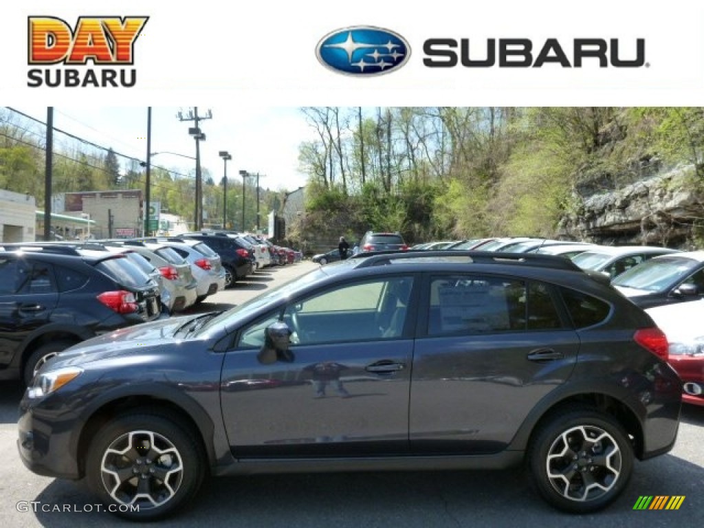 2013 XV Crosstrek 2.0 Premium - Dark Gray Metallic / Black photo #1