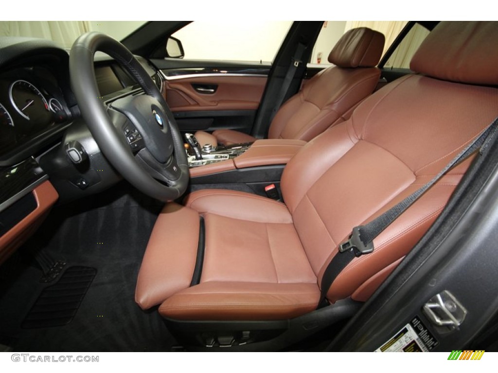 2013 BMW 5 Series 535i xDrive Sedan Front Seat Photo #80272495
