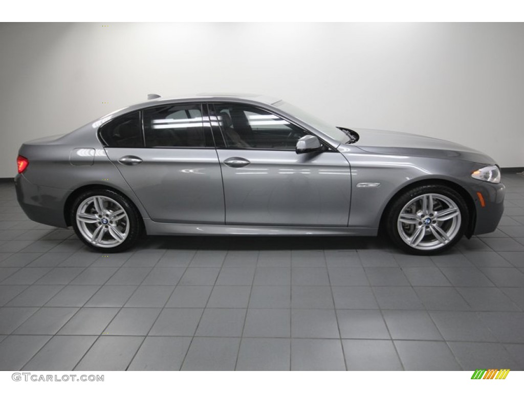 Space Gray Metallic 2013 BMW 5 Series 535i xDrive Sedan Exterior Photo #80272541
