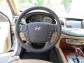 Cashmere Steering Wheel Photo for 2013 Hyundai Genesis #80272763