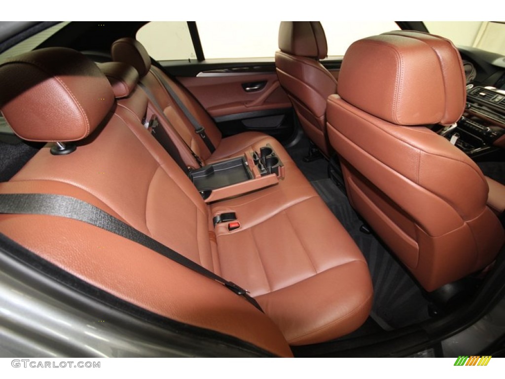 Cinnamon Brown Interior 2013 BMW 5 Series 535i xDrive Sedan Photo #80272936