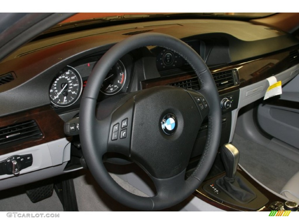2011 3 Series 335i Sedan - Space Gray Metallic / Gray Dakota Leather photo #10