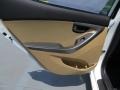 Shimmering White - Elantra GLS Photo No. 18