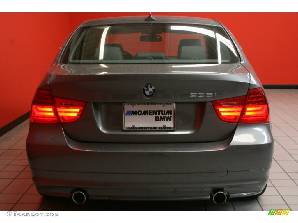 2011 3 Series 335i Sedan - Space Gray Metallic / Gray Dakota Leather photo #18