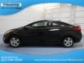 Black Noir Pearl 2013 Hyundai Elantra Coupe GS