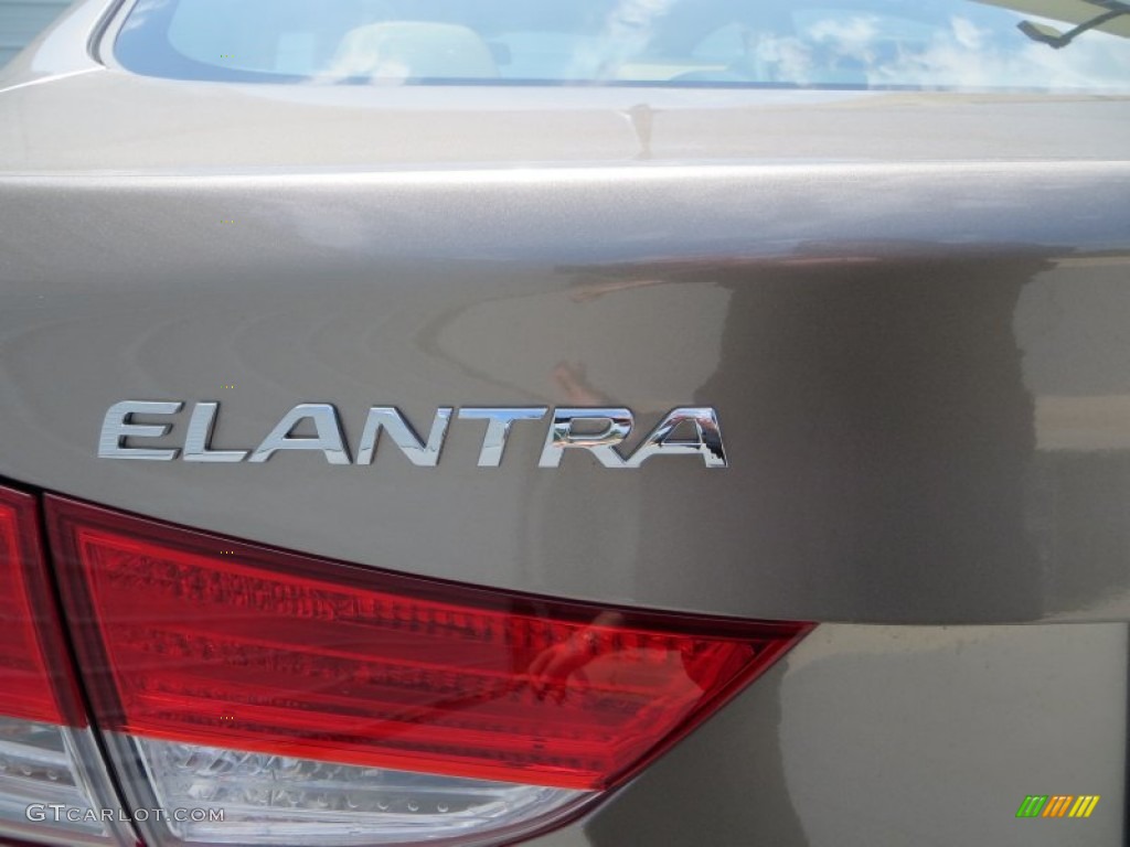 2013 Elantra Limited - Desert Bronze / Beige photo #6