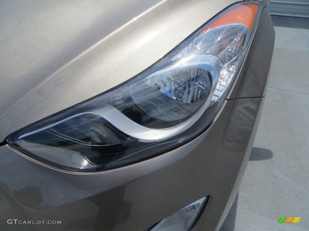 2013 Elantra Limited - Desert Bronze / Beige photo #11