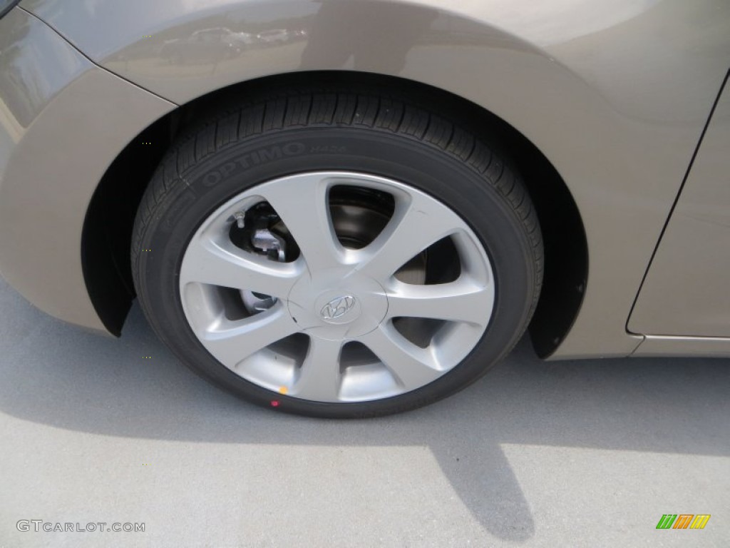 2013 Elantra Limited - Desert Bronze / Beige photo #13