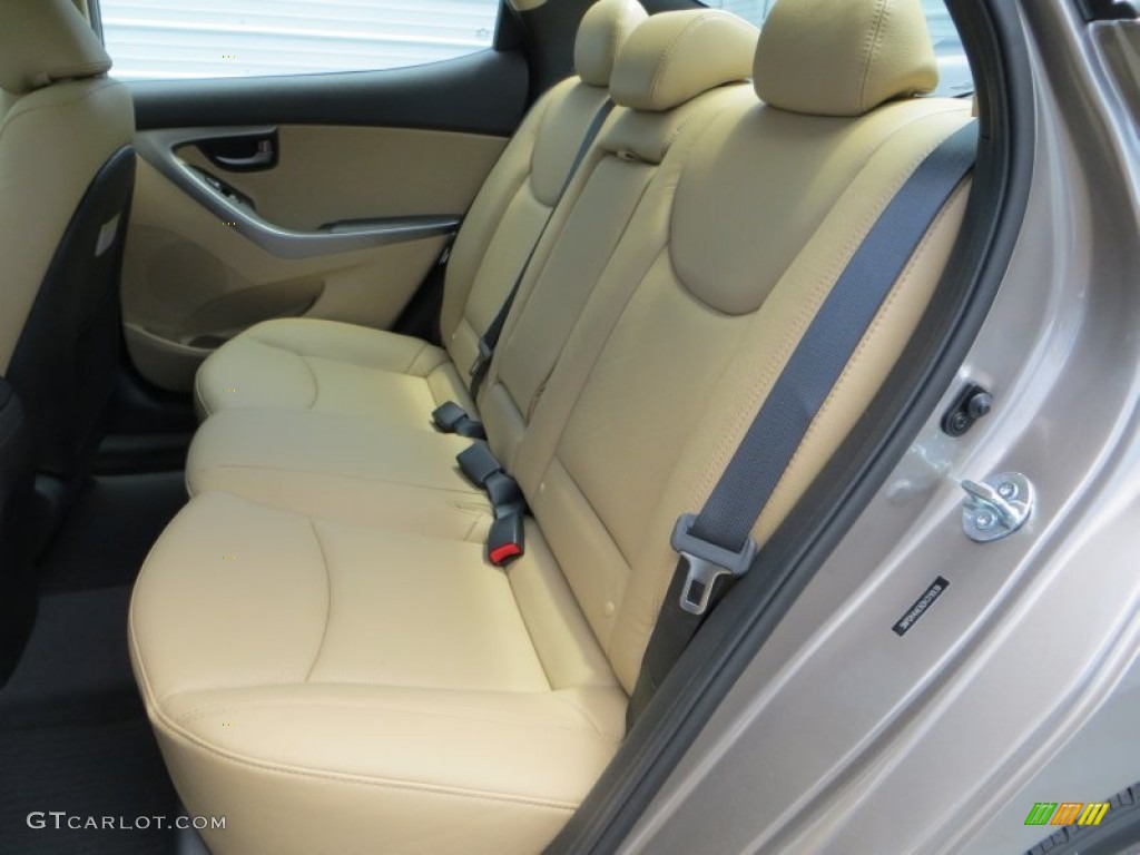 2013 Elantra Limited - Desert Bronze / Beige photo #20