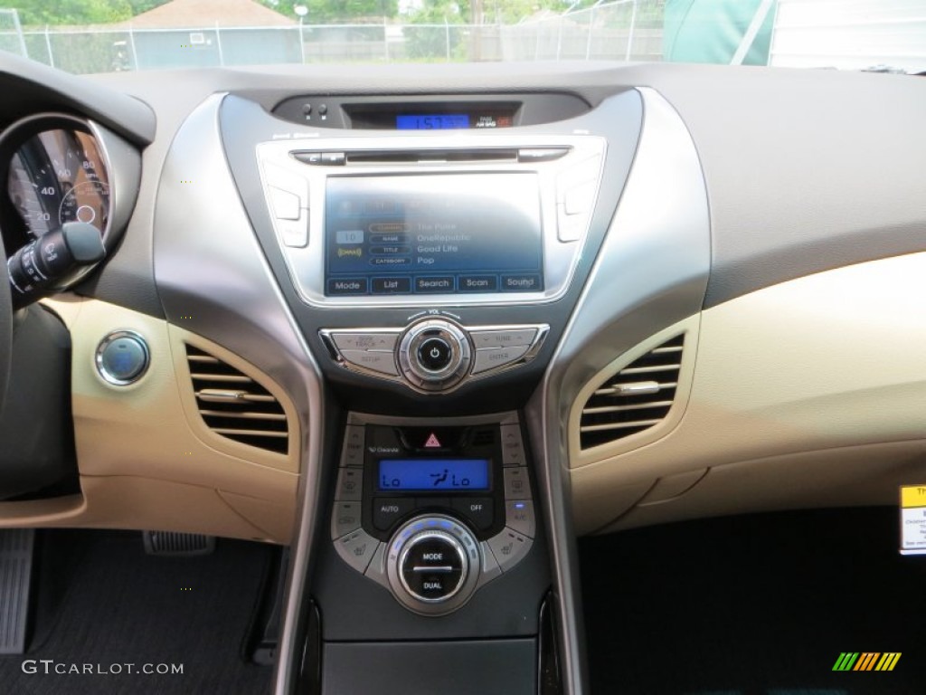 2013 Elantra Limited - Desert Bronze / Beige photo #26