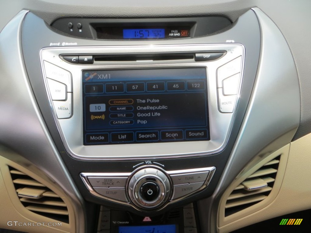 2013 Elantra Limited - Desert Bronze / Beige photo #27