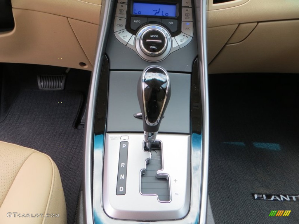 2013 Elantra Limited - Desert Bronze / Beige photo #29
