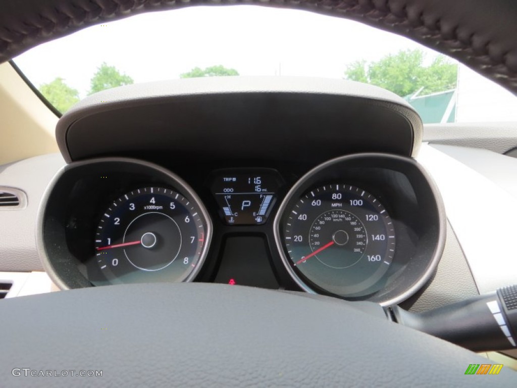 2013 Elantra Limited - Desert Bronze / Beige photo #32