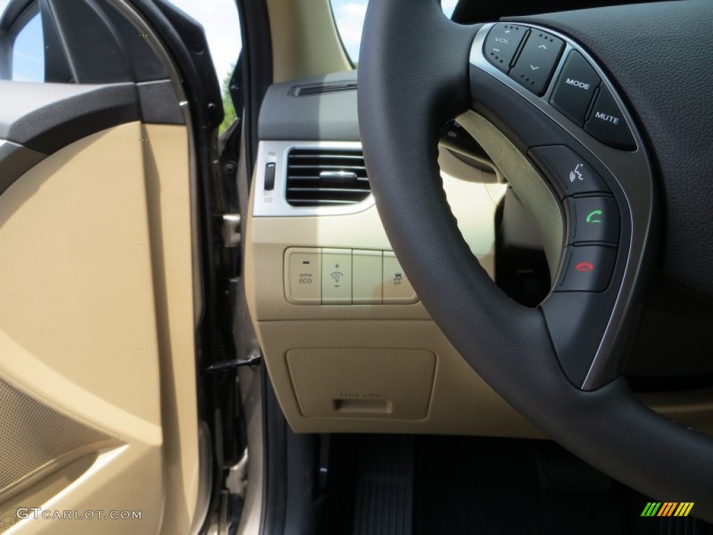 2013 Elantra Limited - Desert Bronze / Beige photo #33