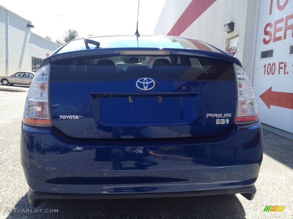 2008 Prius Hybrid - Spectra Blue Mica / Gray photo #5