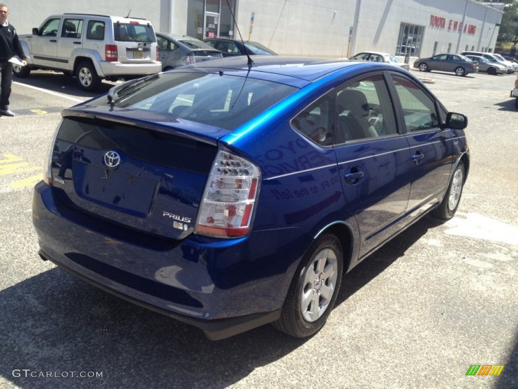 2008 Prius Hybrid - Spectra Blue Mica / Gray photo #6