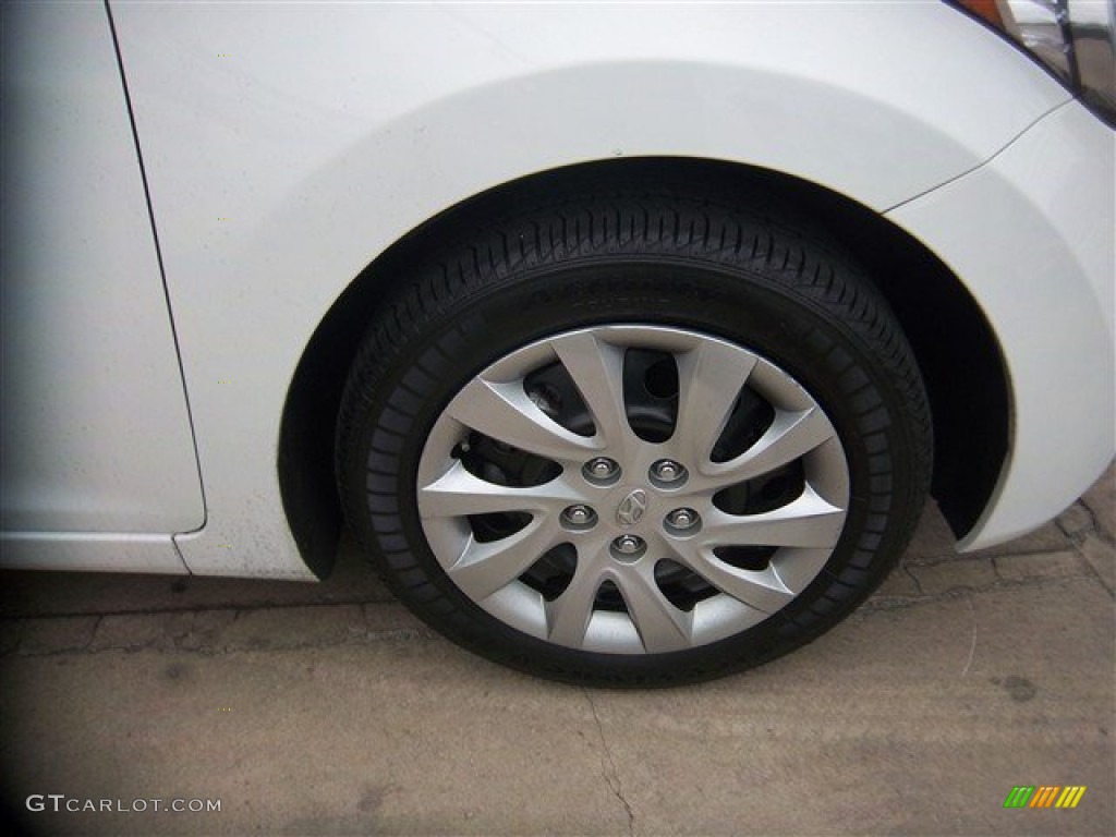 2011 Elantra GLS - Pearl White / Beige photo #4