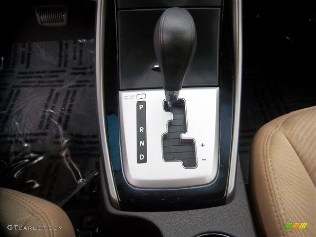 2011 Elantra GLS - Pearl White / Beige photo #23