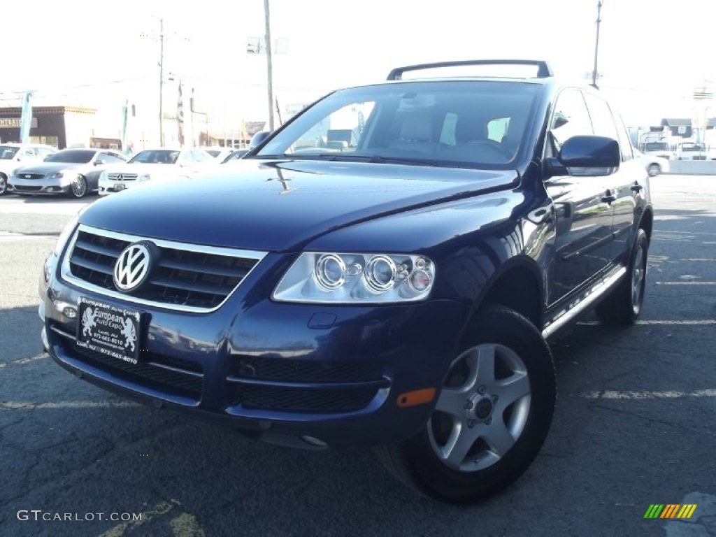 2004 Touareg V6 - Shadow Blue Metallic / Kristal Gray photo #1