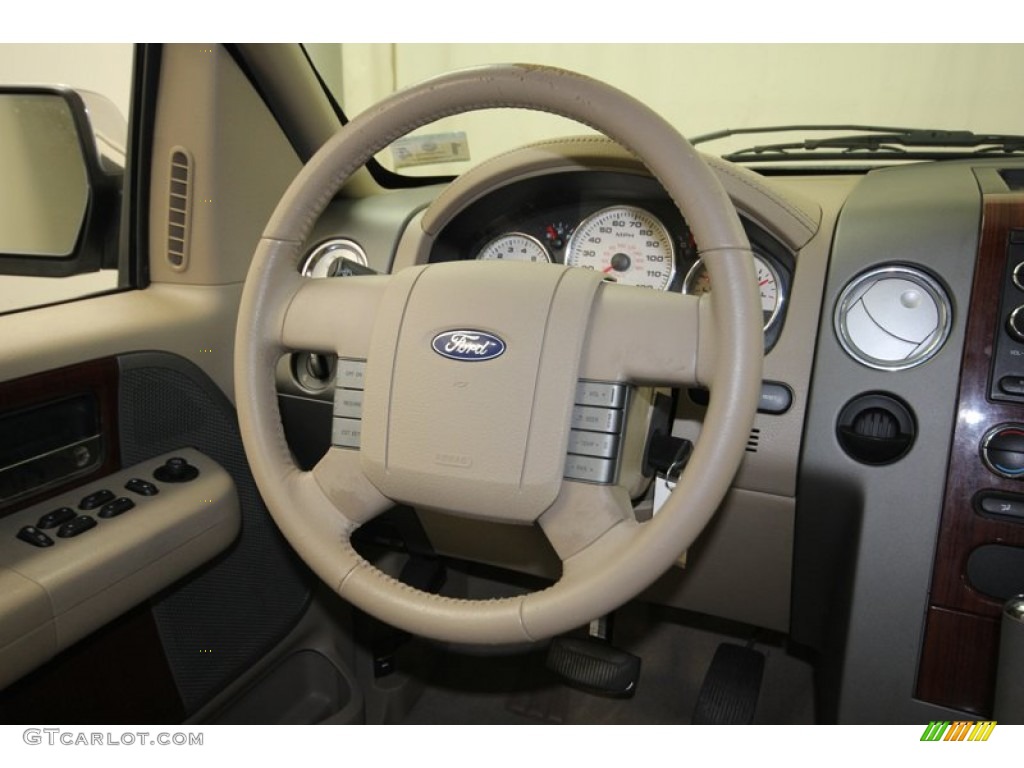 2008 Ford F150 Lariat SuperCrew Steering Wheel Photos