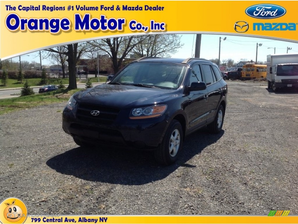 2008 Santa Fe GLS - Slate Blue / Gray photo #1