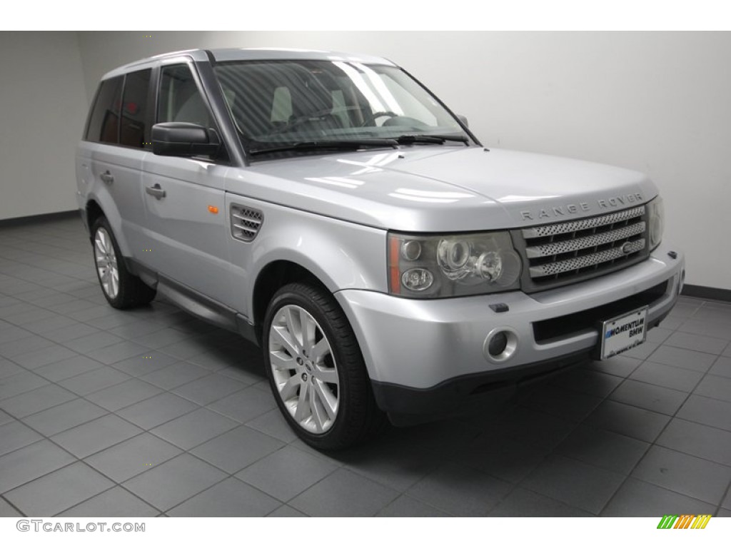 2006 Range Rover Sport Supercharged - Zambezi Silver Metallic / Ebony Black photo #1