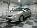 2013 Champagne Mica Toyota Camry XLE  photo #3
