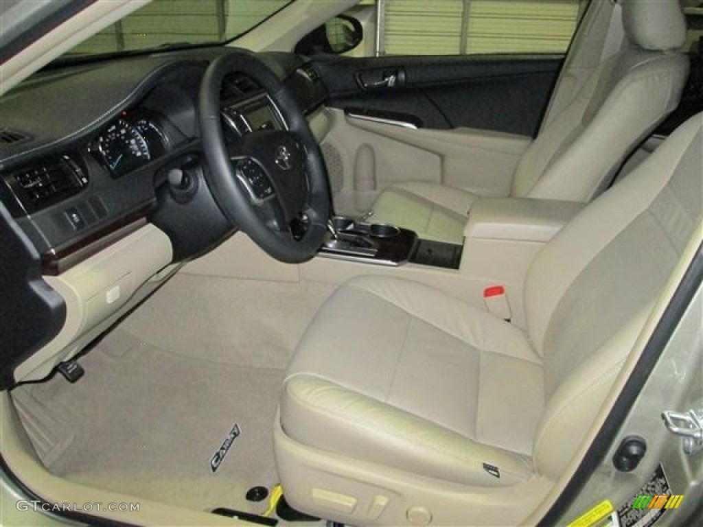 2013 Camry XLE - Champagne Mica / Ivory photo #10
