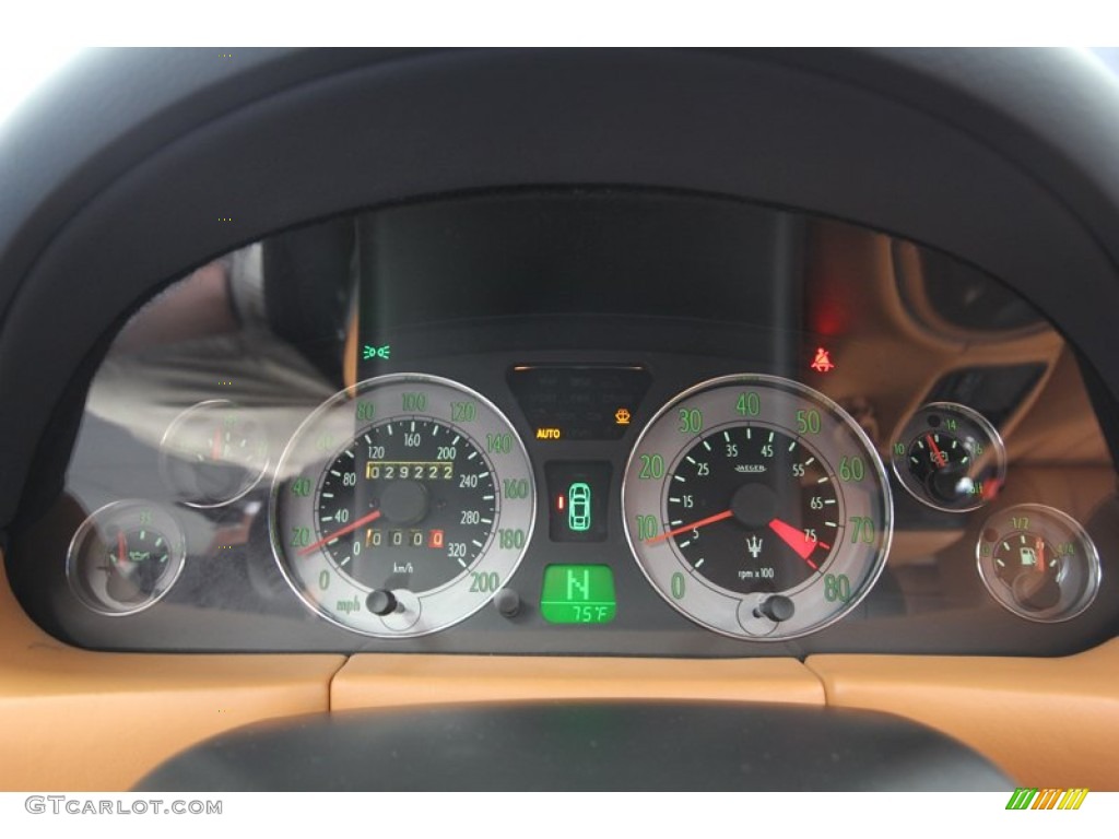 2004 Maserati Coupe Cambiocorsa Gauges Photo #80278697