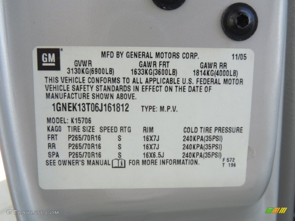 2006 Tahoe LS 4WD - Silver Birch Metallic / Tan/Neutral photo #16