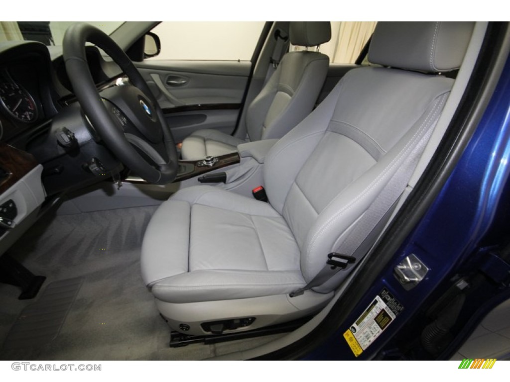 2010 3 Series 335i Sedan - Montego Blue Metallic / Gray Dakota Leather photo #3
