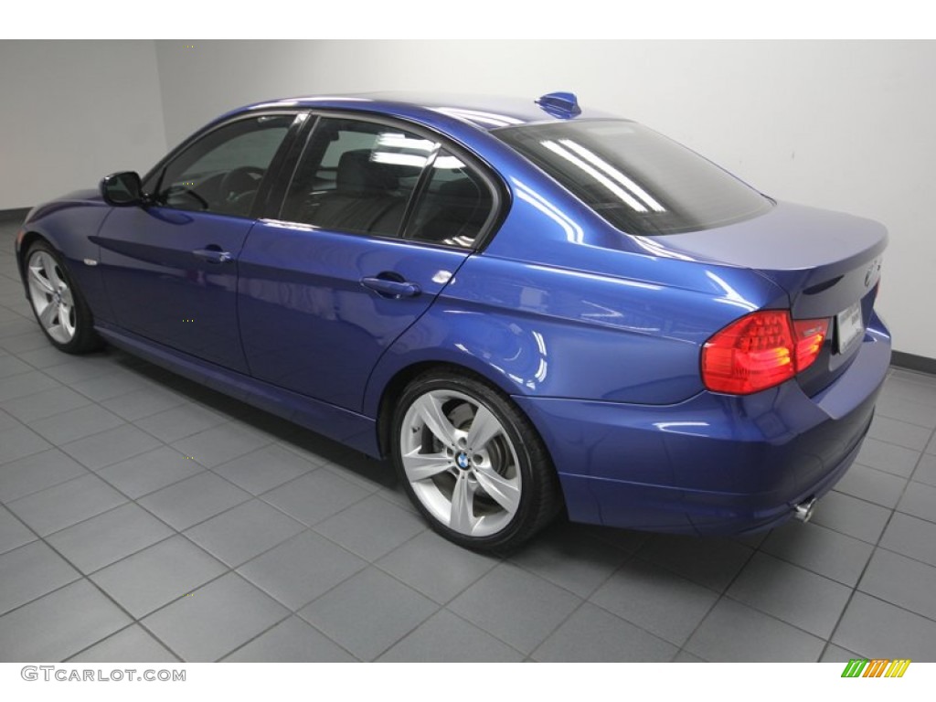 2010 3 Series 335i Sedan - Montego Blue Metallic / Gray Dakota Leather photo #5