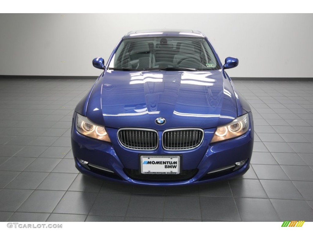 2010 3 Series 335i Sedan - Montego Blue Metallic / Gray Dakota Leather photo #6