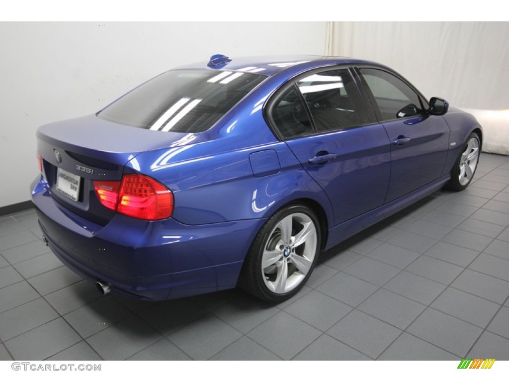 2010 3 Series 335i Sedan - Montego Blue Metallic / Gray Dakota Leather photo #11