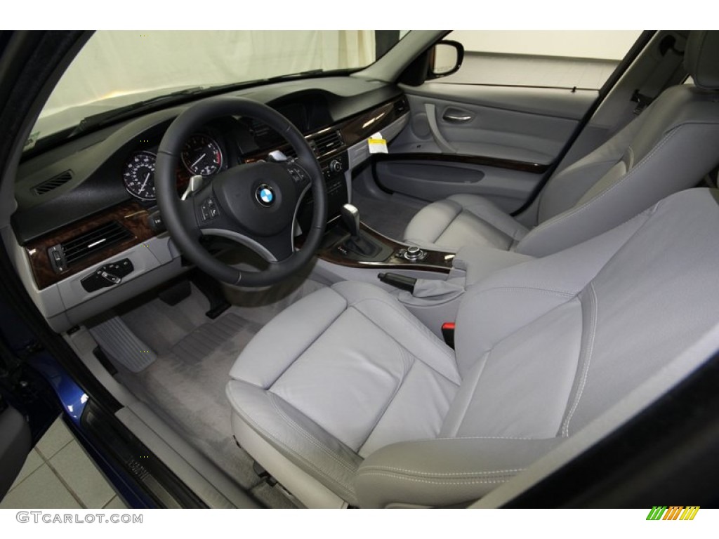 2010 3 Series 335i Sedan - Montego Blue Metallic / Gray Dakota Leather photo #13