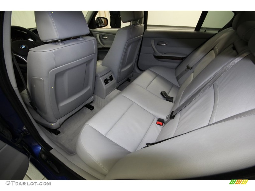 2010 3 Series 335i Sedan - Montego Blue Metallic / Gray Dakota Leather photo #29