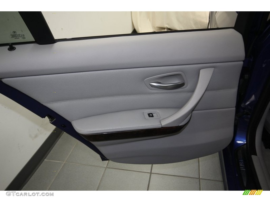 2010 3 Series 335i Sedan - Montego Blue Metallic / Gray Dakota Leather photo #30