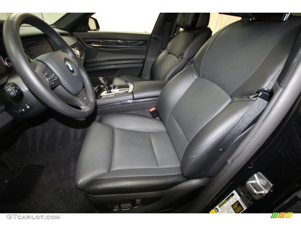2012 BMW 7 Series 750Li Sedan Front Seat Photo #80280248