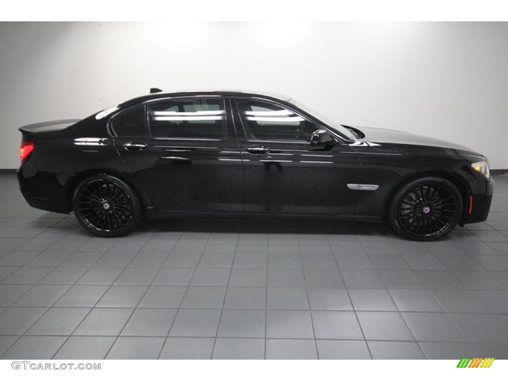 Jet Black 2012 BMW 7 Series 750Li Sedan Exterior Photo #80280288