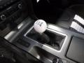 2014 Ford Mustang Shelby Charcoal Black/White Accents Interior Transmission Photo