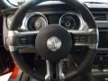 2014 Ford Mustang Shelby Charcoal Black/White Accents Interior Steering Wheel Photo